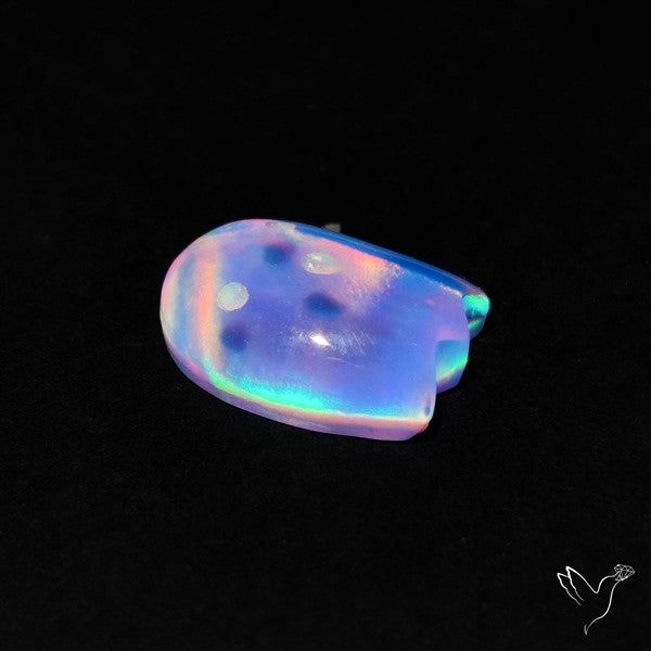 Aurora Opal Doublet Ghost Carving