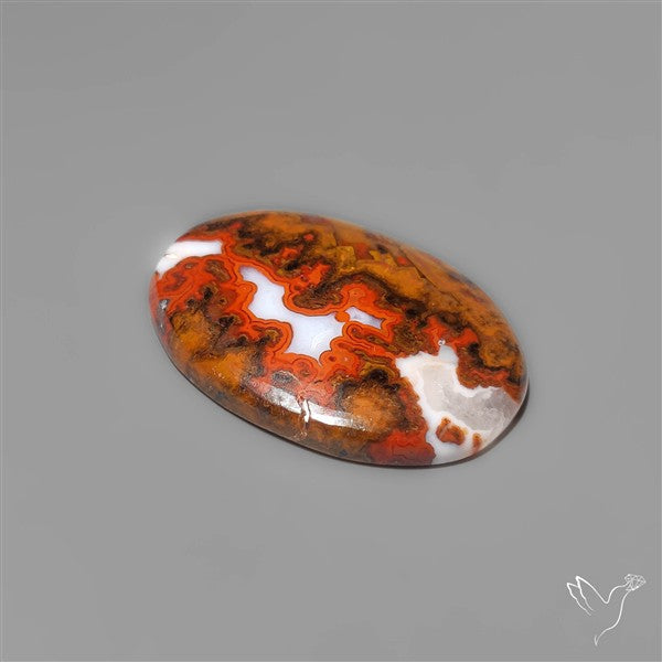 Moroccan Seam Agate Cabochon