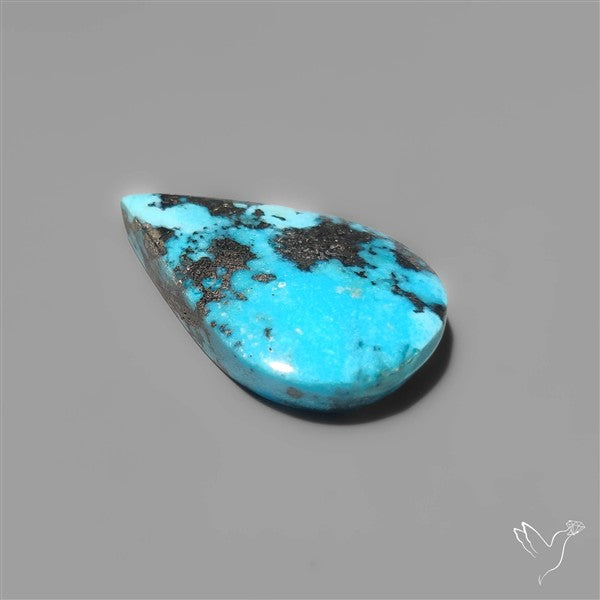 Morenci Turquoise with Pyrite Cabochon