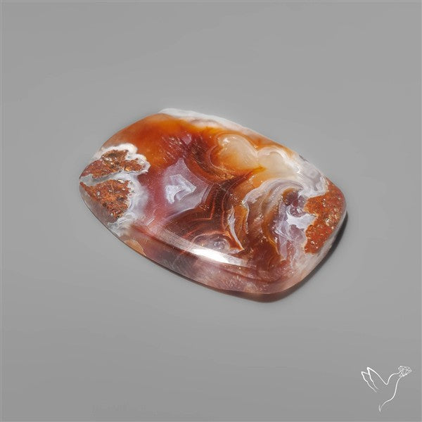 Mexican Fire Agate Cabochon