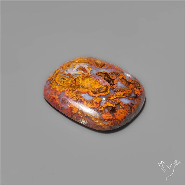 Moroccan Seam Agate Cabochon