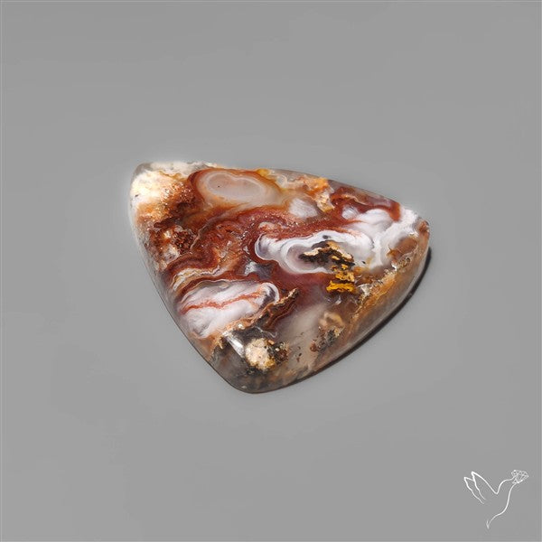 Mexican Fire Agate Cabochon