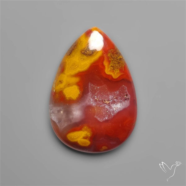 Gemmy Moroccan Seam Agate Cabochon