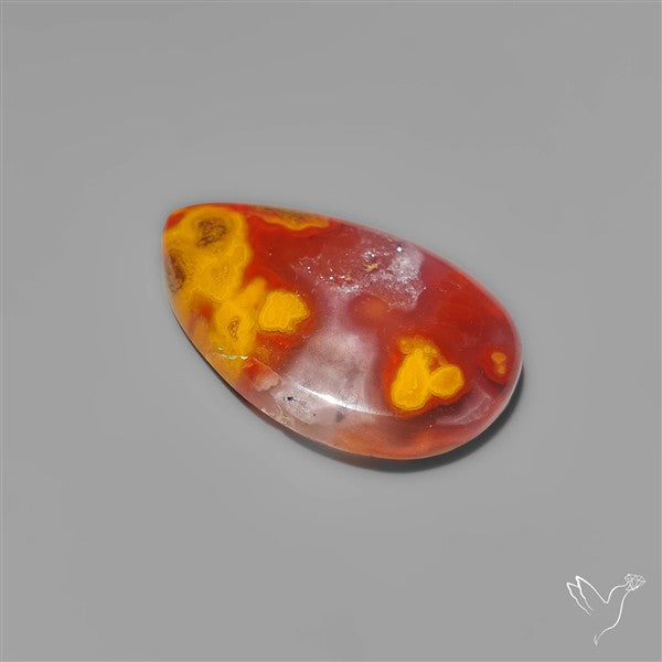 Gemmy Moroccan Seam Agate Cabochon