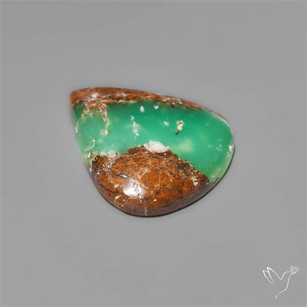 Boulder Chrysoprase Cabochon
