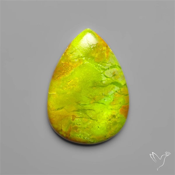 Rare Gaspeite Cabochon