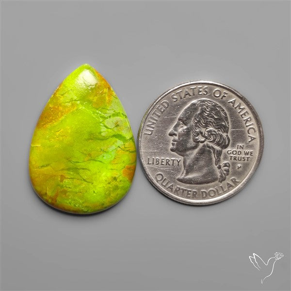 Rare Gaspeite Cabochon