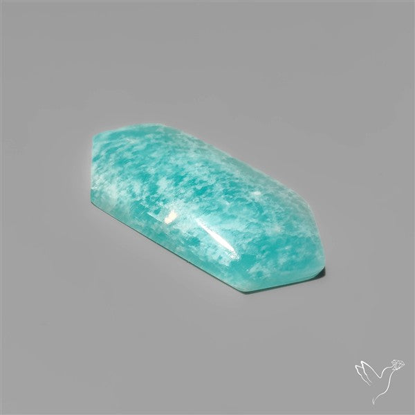 Flashy Peruvian Amazonite Cabochon