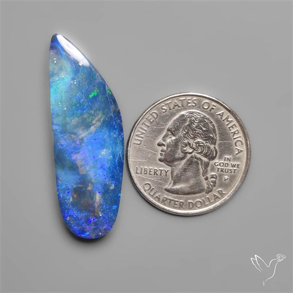Large High Grade Australian Lightening Ridge Doublet Opal