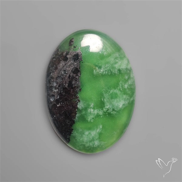Bi-Color Serpentine Cabochon