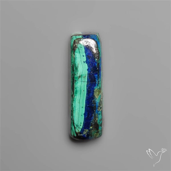 Azurite Malachite Shattuckite Cabochon
