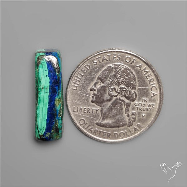 Azurite Malachite Shattuckite Cabochon
