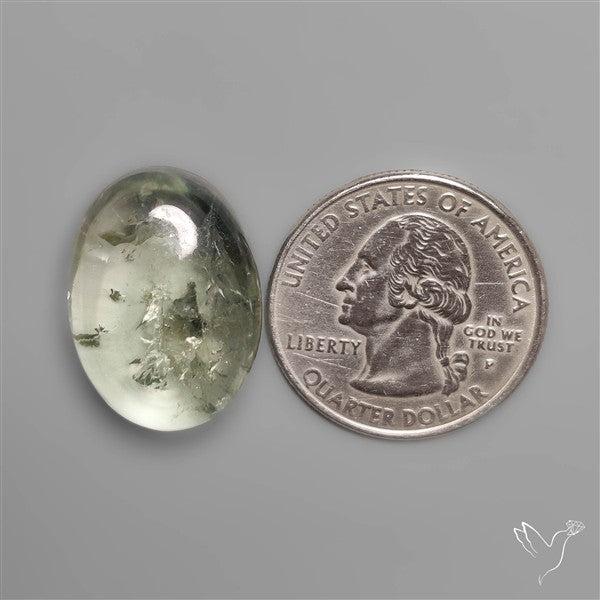 High Dome Gemmy Prasiolite Cabochon