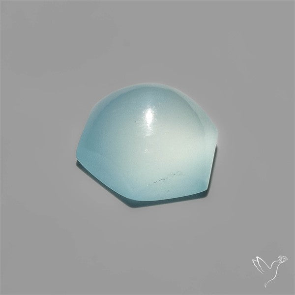 Aqua Chalcedony Hexagon
