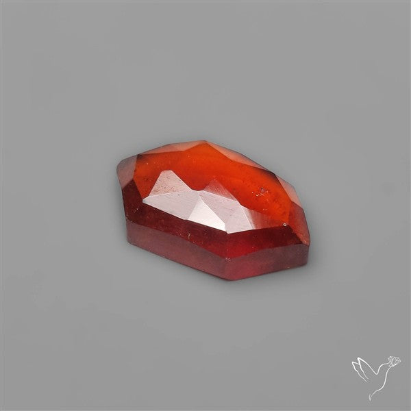 Rose Cut Hessonite Garnet