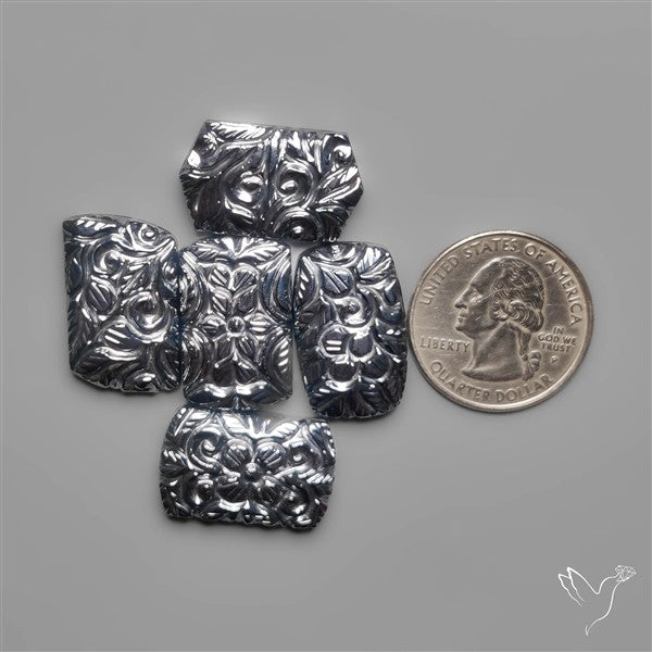Silicon Mughal Carvings Lot