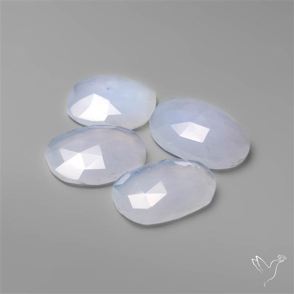 Rose Cut Namibian Chalcedonies Lot