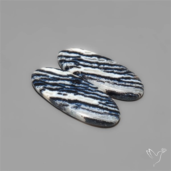 Tuxedo Agates Pair