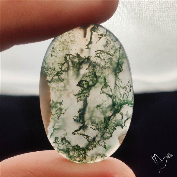 Green Moss Agate