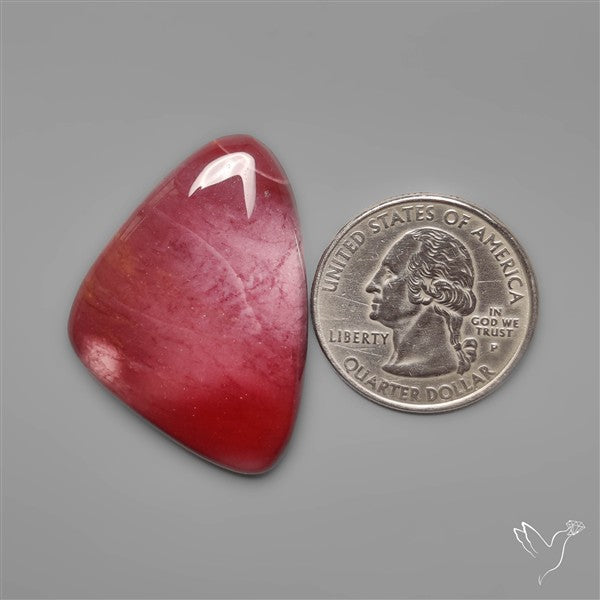 Deep Maroon Mookaite Cabochon