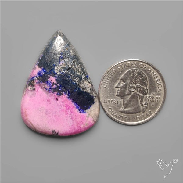 Cobalto Calcite Cabochon