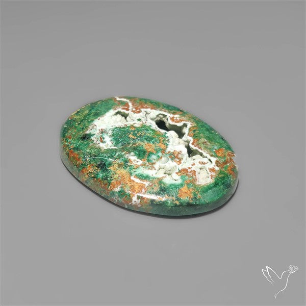 Parrot Wing Chrysocolla Cabochon