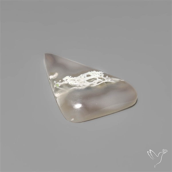 White Horse Canyon Moss Agate Cabochon