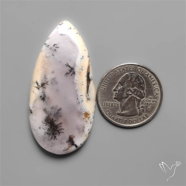 Dendritic Opal Cabochon