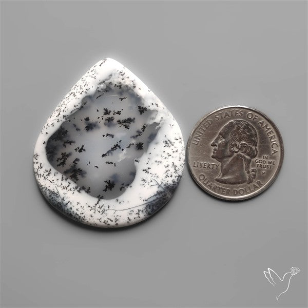 Dendritic Opal Cabochon