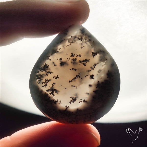 Dendritic Opal Cabochon