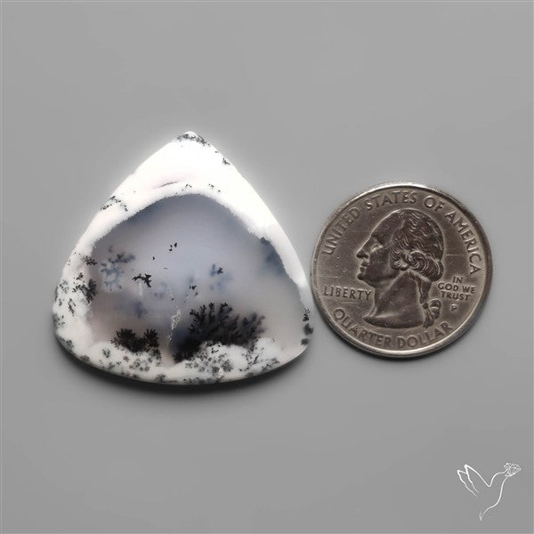 Dendritic Opal Cabochon