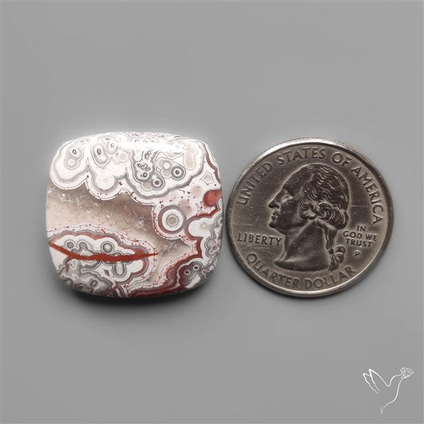Laguna Lace Agate Cabochon