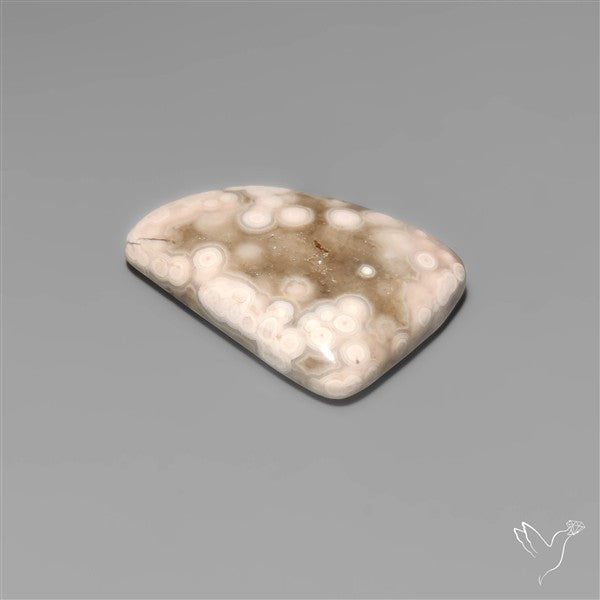 Orbicular Ocean Jasper Cabochon