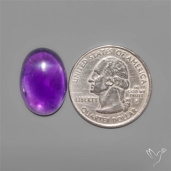 Gemmy Amethyst Cabochon