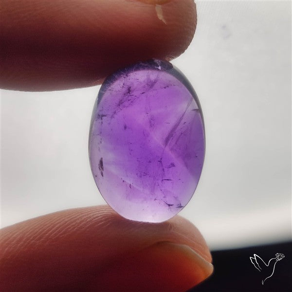 Gemmy Amethyst Cabochon