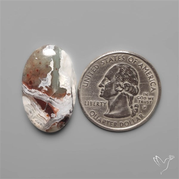 Gem Aquaprase Cabochon