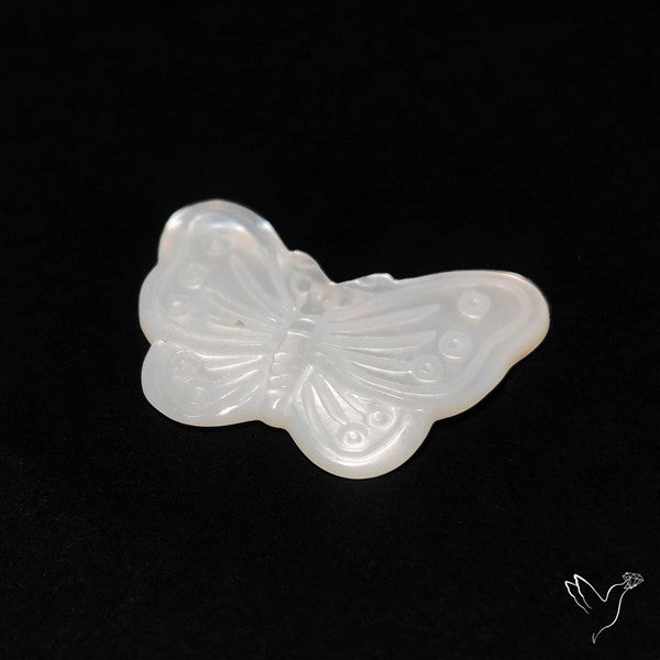 Mother of Pearl Butterfly Carving