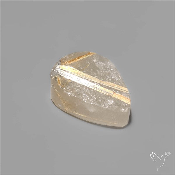 Raw Face Golden Rutilated Quartz