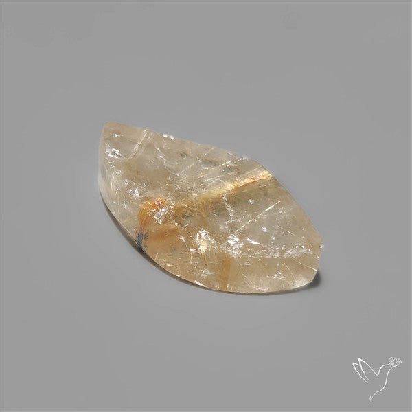 Raw Face Golden Rutilated Quartz