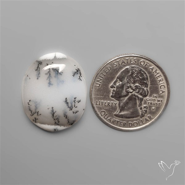 Dendritic Agate Cabochon