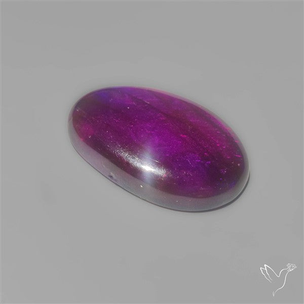 Treated Purple Labradorite Cabochon