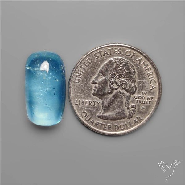 Aquamarine Cabochon High Grade Gemmy