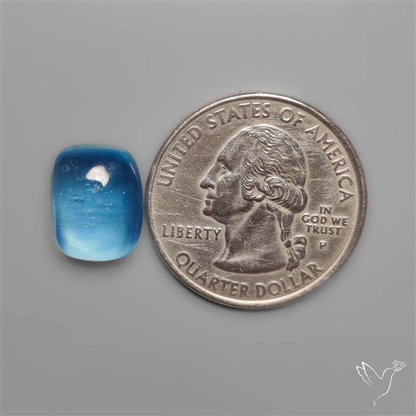 Aquamarine Cabochon High Grade Gemmy