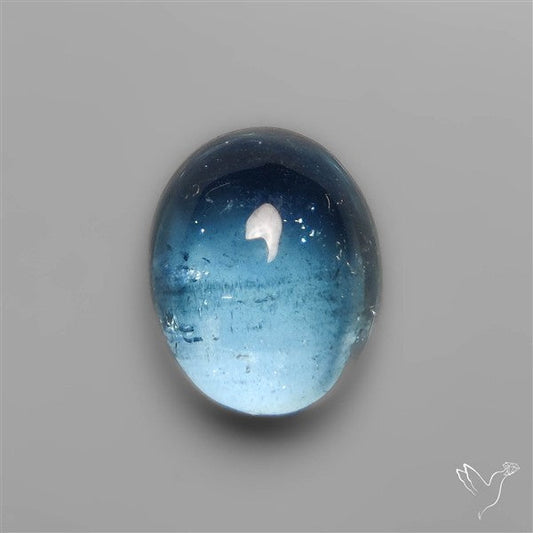 Aquamarine Cabochon High Grade Gemmy