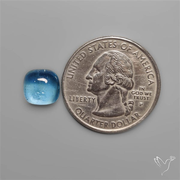 Aquamarine Cabochon High Grade Gemmy