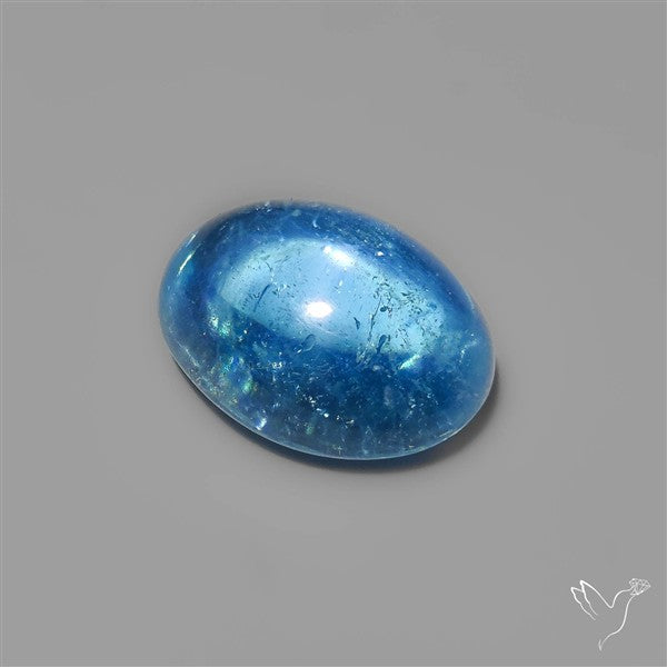Aquamarine Cabochon High Grade Gemmy