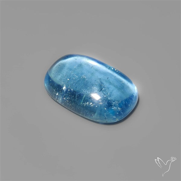 Aquamarine Cabochon High Grade Gemmy