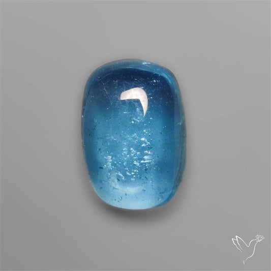 Aquamarine Cabochon High Grade Gemmy