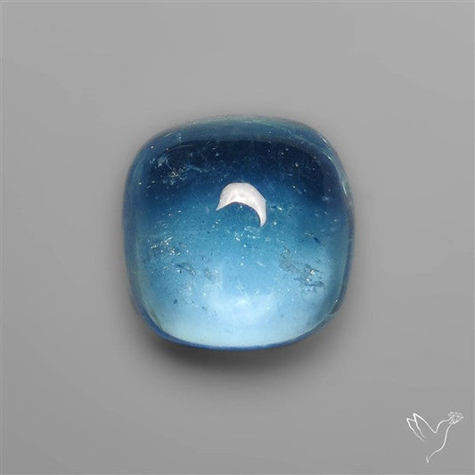 Aquamarine Cabochon High Grade Gemmy