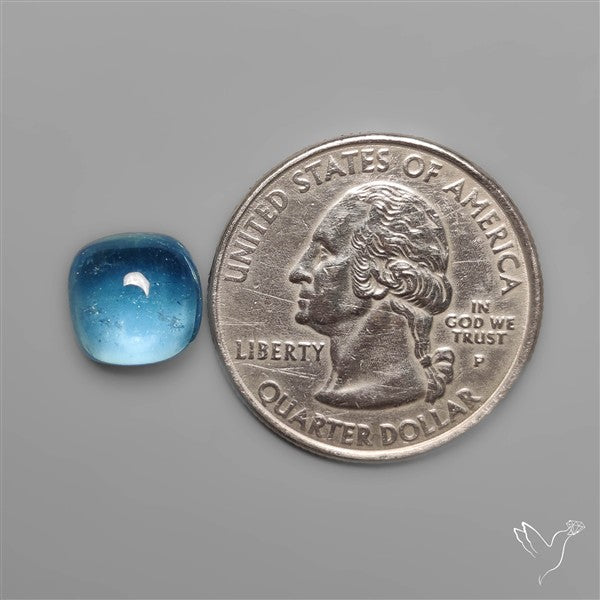 Aquamarine Cabochon High Grade Gemmy